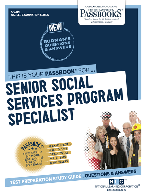 Title details for Senior Social Services Program Specialist by National Learning Corporation - Available